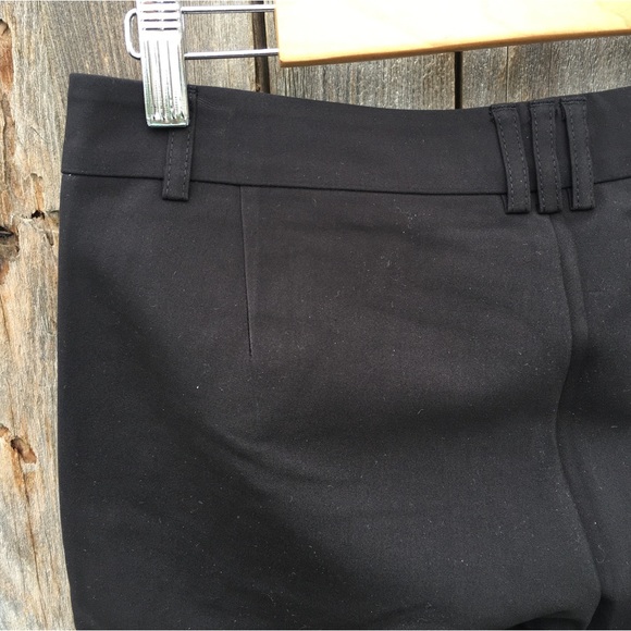 NWT Anine Bing Straight Leg Pant Cotton Stretch Black S - Picture 12 of 15